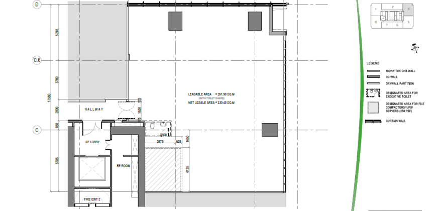 For Sale Commercial Office Space, The Finance Centre BGC