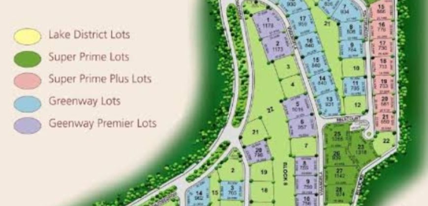 Montecito Nuvali Super Prime Lot For Sale, beside Open Space and Single-Loaded