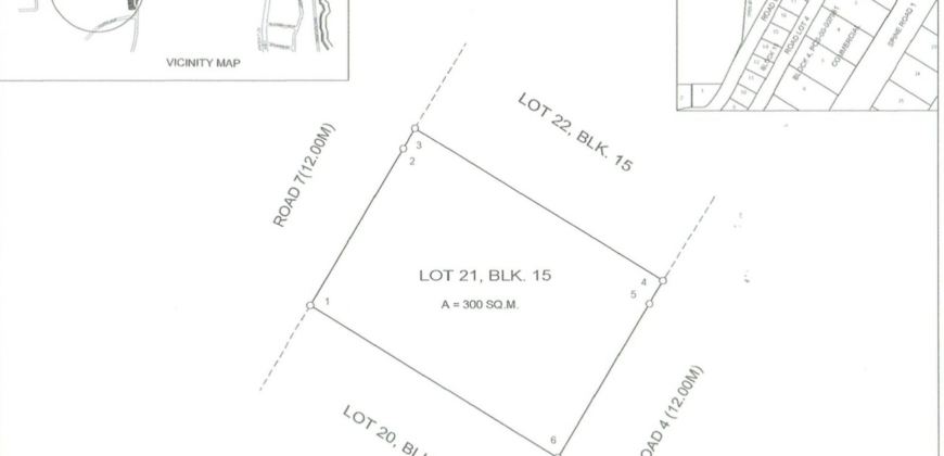 Alabang West Lot for Sale, Non Perimeter Non Tumbok Single Loaded